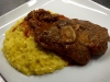 Ossobuco con risotto alla milanese